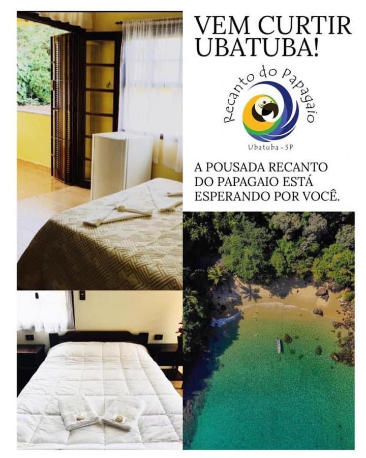 Pousada Recanto Do Papagaio Ubatuba Eksteriør bilde